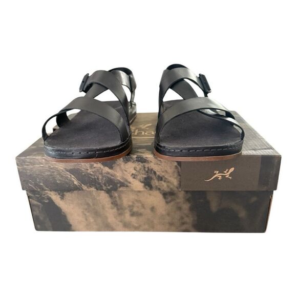 Chaco Wayfarer Black Sandals Premium Comfortable Outdoor Footwear - Picture 2 of 12